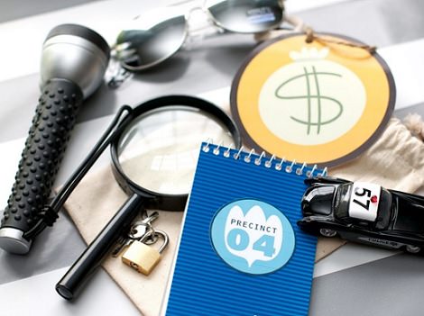 regalos para una fiesta infantil de cumpleaños de policías