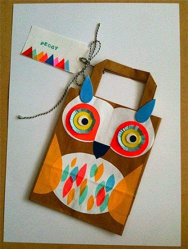 como hacer una bolsa de cumpleaños con forma de búho como hacer una bolsa de cumpleaños con forma de búho