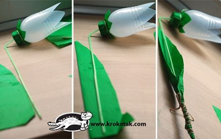 manualidades para reciclar flores para el jardín