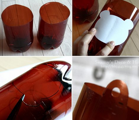 corta tus botellas de plástico