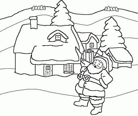 imprimir dibujos navidad