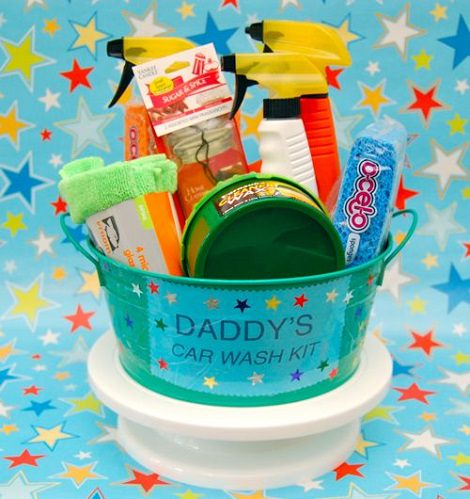 kit de limpieza para el coche de regalo para el día del padre