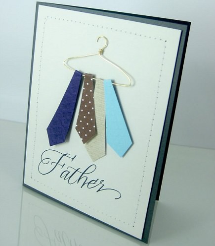 postal casera para el día del padre