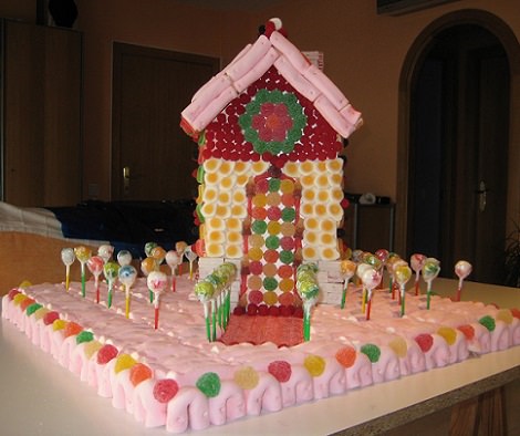 Tartas de chuches espectaculares para celebraciones infantiles