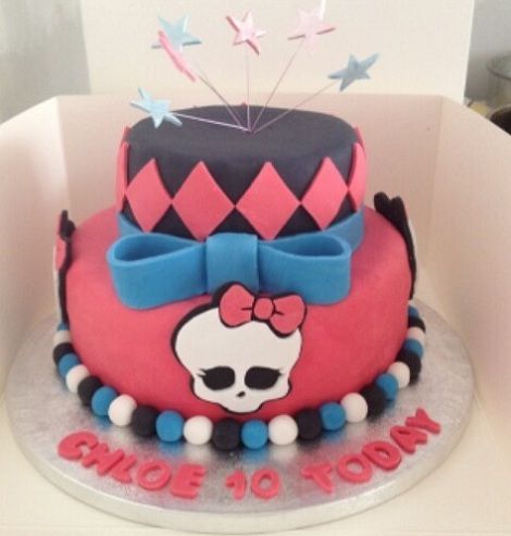 tartas de monster high